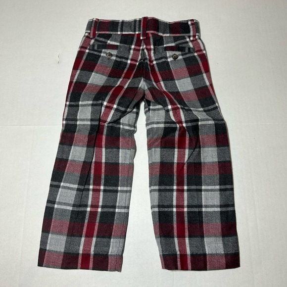 NWT Janie & Jack Plaid Wool Trousers - Picture 4 of 8